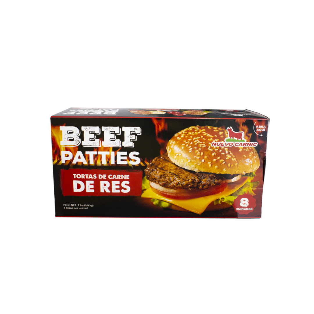 Tortas para hamburguesas 4oz